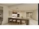 Modern kitchen with island and bar seating at 5120 Marina Way # 31408, Tampa, FL 33611