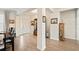 Bright entryway with hardwood floors and decorative accents at 5149 Jennings Trl, Brooksville, FL 34601