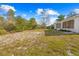 Spacious backyard with trees and privacy at 6119 Freeport Dr, Spring Hill, FL 34606