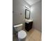 Bathroom with vanity, toilet and tile floors at 6985 82Nd N Ave, Pinellas Park, FL 33781