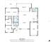 Detailed floor plan of a 1906 sq ft home at 7304 Gates Cir, Spring Hill, FL 34606