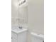 Simple bathroom with single vanity and toilet at 8243 47Th Street E Cir, Palmetto, FL 34221