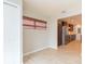 Bright dining area with light flooring and kitchen view at 8310 Archwood Cir, Tampa, FL 33615