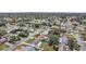 Aerial view of neighborhood and homes at 9850 55Th N Way, Pinellas Park, FL 33782