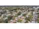 Aerial view of houses and neighborhood at 9850 55Th N Way, Pinellas Park, FL 33782