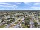 Aerial view of neighborhood and homes at 9850 55Th N Way, Pinellas Park, FL 33782