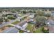 Aerial view of a house and neighborhood at 9850 55Th N Way, Pinellas Park, FL 33782