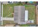 Aerial view showing house, yard, and neighborhood at 9850 55Th N Way, Pinellas Park, FL 33782