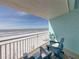 Private balcony boasting stunning ocean views at 19440 Gulf Blvd # 301, Indian Rocks Beach, FL 33785