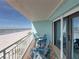 Relaxing balcony with ocean view at 19440 Gulf Blvd # 301, Indian Rocks Beach, FL 33785