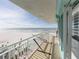 Oceanfront balcony with hammock and relaxing ocean view at 19440 Gulf Blvd # 301, Indian Rocks Beach, FL 33785