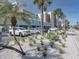 Well-maintained parking area with landscaping at 19440 Gulf Blvd # 301, Indian Rocks Beach, FL 33785