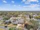 Aerial view showcasing home's location in a residential neighborhood at 2124 16Th Sw Ave, Largo, FL 33770