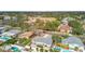 Aerial view showing house location and neighborhood setting at 2124 16Th Sw Ave, Largo, FL 33770