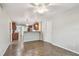 Living area with an open floor plan and tile floors at 2124 16Th Sw Ave, Largo, FL 33770