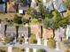Aerial view showcasing the home's location in a residential neighborhood at 2249 Grandfather Mtn, Spring Hill, FL 34606