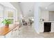 Open concept kitchen with light cabinets and breakfast nook at 2249 Grandfather Mtn, Spring Hill, FL 34606