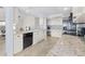 Modern kitchen with stainless steel appliances and granite countertops at 2249 Grandfather Mtn, Spring Hill, FL 34606