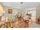Living room featuring hardwood floors and ample natural light at 2249 Grandfather Mtn, Spring Hill, FL 34606