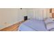 This bedroom features wood floors, a closet, and ample natural light at 2424 W Tampa Bay Blvd # B201, Tampa, FL 33607
