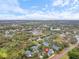 Wide aerial view showing the property's location and surrounding landscape at 291 Winchester Way, Palm Harbor, FL 34684