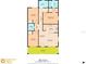 Floor plan shows a 1217 sq ft home with 2 bedrooms and 2 baths at 2912 N 16Th St # 1/2, Tampa, FL 33605