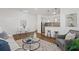 Open and spacious living area with a modern aesthetic at 2912 N 16Th St # 1/2, Tampa, FL 33605