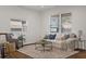 Cozy living room with comfortable seating and a coffee table at 2912 N 16Th St # 1/2, Tampa, FL 33605
