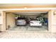 Two-car garage with extra storage space at 34303 Sahalee Loop, Dade City, FL 33525