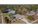 Aerial view showing home's location within a residential neighborhood at 377 Jenico Ct, Spring Hill, FL 34609