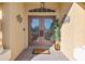Double front doors with etched glass and a welcoming entryway at 377 Jenico Ct, Spring Hill, FL 34609