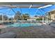 Inviting screened pool area with a large patio perfect for relaxation at 377 Jenico Ct, Spring Hill, FL 34609
