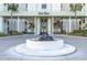 San Sea II building entrance with fountain at 3820 Gulf Blvd # 203, St Pete Beach, FL 33706