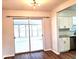 Bright dining area with sliding glass doors leading to a sunroom at 3843 19Th N Ave, St Petersburg, FL 33713