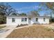 Newly renovated home with gray door and landscaping at 4308 Walis Pl, Tampa, FL 33610