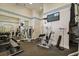 Well-equipped fitness center with various weight machines and cardio equipment at 501 Knights Run Ave # 2214, Tampa, FL 33602