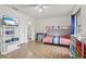 bedroom with bunk beds and storage at 5328 Ridgewell Ct, Tampa, FL 33624