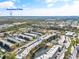 Aerial view showcasing condo location near downtown St. Pete at 5980 Terrace Park N Dr # 203, St Petersburg, FL 33709