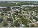 Home's location shown in wide aerial neighborhood view at 723 Ornelda Sw St, Ruskin, FL 33570