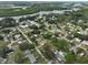 Home's location shown in wide aerial neighborhood view at 723 Ornelda Sw St, Ruskin, FL 33570