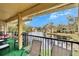 Relaxing balcony overlooking a peaceful lake at 8647 Fancy Finch Dr # 203, Tampa, FL 33614