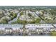 Aerial view of waterfront community with buildings and canals at 9119 Tudor Dr # E201, Tampa, FL 33615