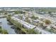 Aerial view of large apartment community near waterway and highway at 9119 Tudor Dr # E201, Tampa, FL 33615