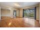Spacious bedroom with mirrored closet doors and access to balcony at 9119 Tudor Dr # E201, Tampa, FL 33615