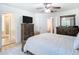 Spacious bedroom with ensuite bathroom access and large walk-in closet at 11616 Crest Creek Dr, Riverview, FL 33569