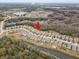 Aerial view of a house in a quiet residential neighborhood at 13456 Marble Sands Ct, Hudson, FL 34669