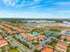 Community view with pool, tennis courts, and clubhouse at 17071 Oval Rum Dr, Wimauma, FL 33598
