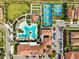 Community pool and tennis courts at 17071 Oval Rum Dr, Wimauma, FL 33598