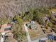 Aerial view of home and neighborhood, showcasing property size and location at 17852 Fancy Ln, Hudson, FL 34667