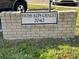 Address marker for building 2042, Swiss Alps Chalet at 2042 Australia W Way # 78, Clearwater, FL 33763